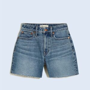 Madewell denim shorts curvy perfect vintage high rise NWT